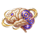 Cognitive performance icon